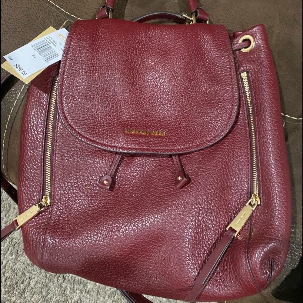 Michael Kors large backpack handbag NWT